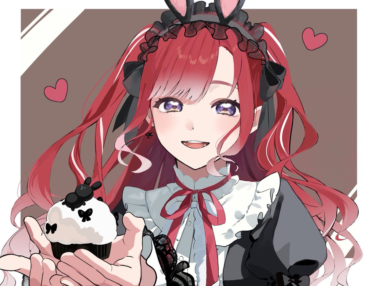 Ray021__'s tweet photo. 🧁🐇#さおと名画 https://t.co/O5Lsb6XeKo