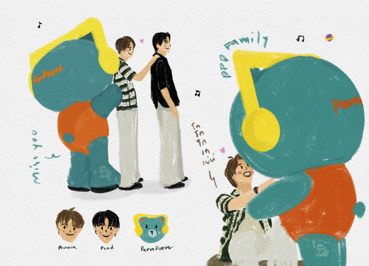 imnotbirds's tweet photo. 🐻‍❄️🎧 : โก โก โก่ เค่ เย้ห์ !!! ~
— คิดถึง PPP family สุดหัวใจ! 💖🌷✨

{ #ปอนด์ภูวินทร์ , #PONDPHUWIN , #PERMPOON } https://t.co/hNWKHBpnB8