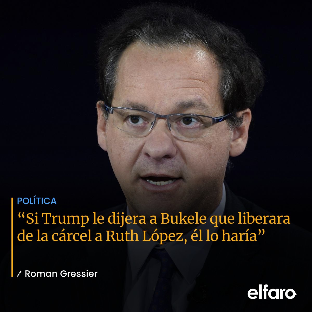 _elfaro_'s tweet photo. "Si Bukele quiere demostrar que su propio pueblo lo quiere, que libere a todos los presos políticos, que permita elecciones libres y justas, que permita el regreso de periodistas exiliados y que la sociedad civil trabaje sin miedo a ser detenida o torturada. Si quiere demostrar que es demócrata, debería levantar el régimen de excepción", señala el abogado internacional Jared Genser.
https://t.co/pzP89ckNnD