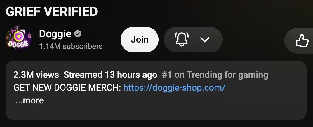 vortroxx's tweet photo. The Grief verification stream is currently #1 ON TRENDING FOR GAMING. https://t.co/NoAp3wuLNS