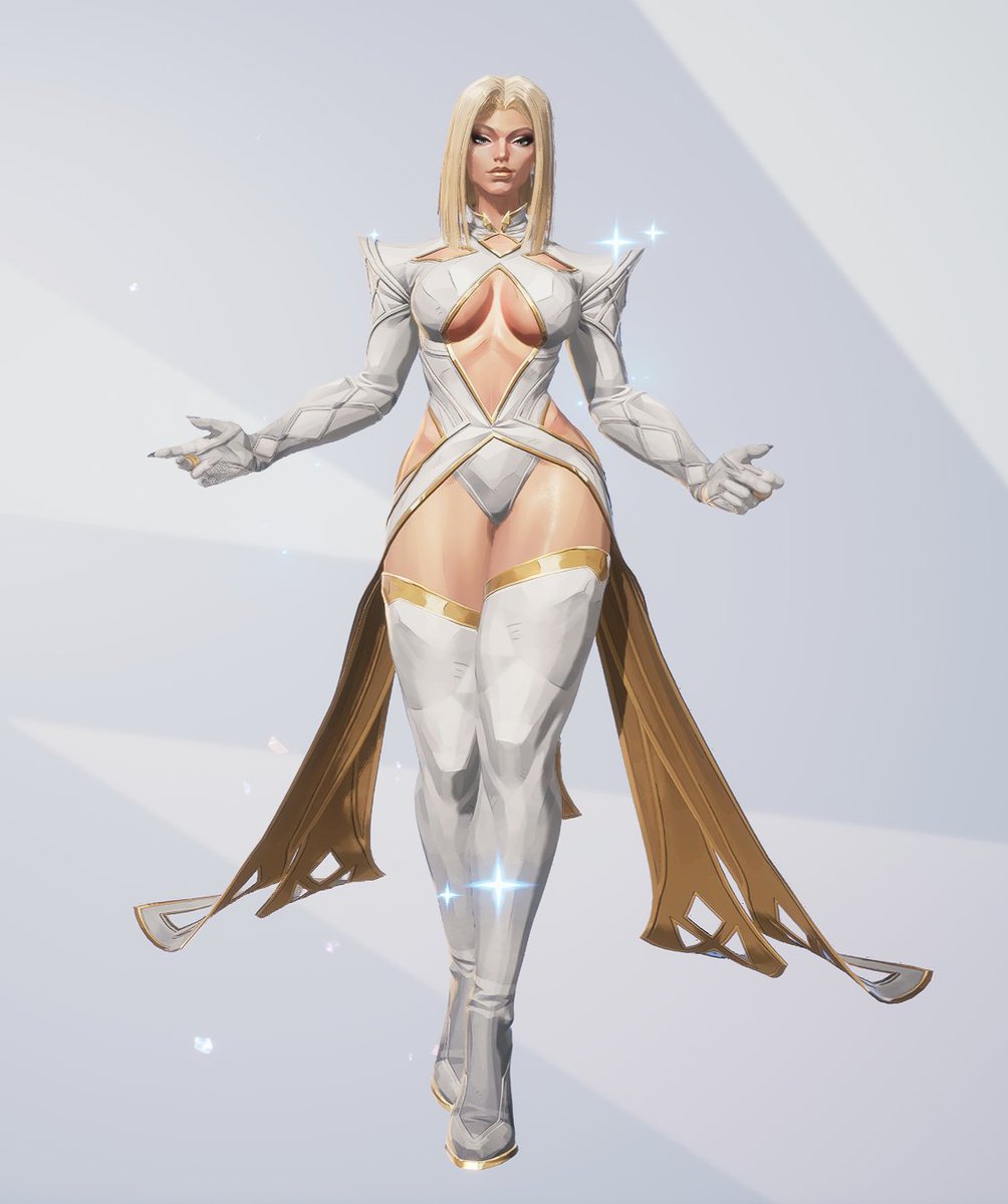 Sketchy_Hedgey's tweet photo. 'White Queen's Gala 2022' Emma Frost Screenshots 🤍 (1/3) Mod by the incredible @dollirica ✨️
#MarvelRivalsㅤ https://t.co/Lvv9GNuJ62