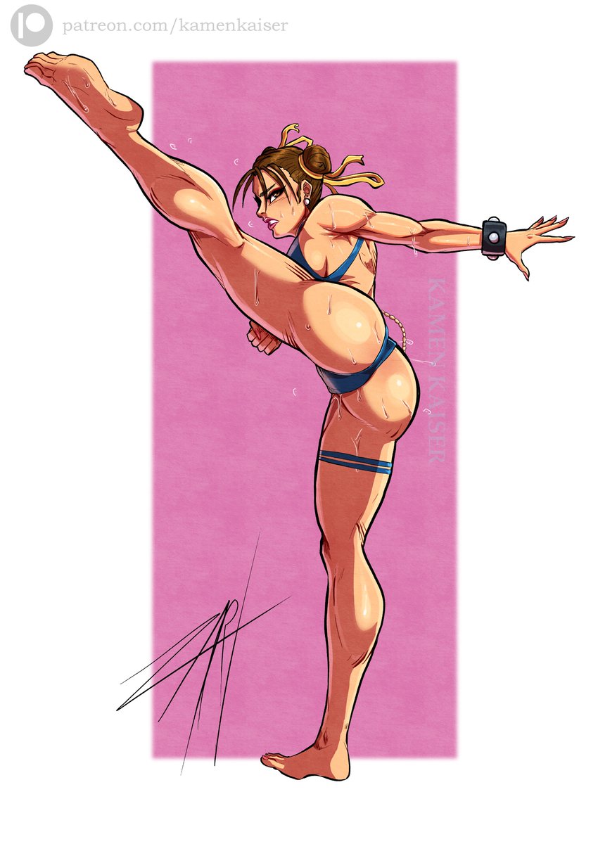 KamenKaiser2000's tweet photo. Chun-Li Swimsuit - full set at Patreon.
#Streetfighter６ #chunli #fanartㅤㅤㅤㅤ https://t.co/34tC7onzeA