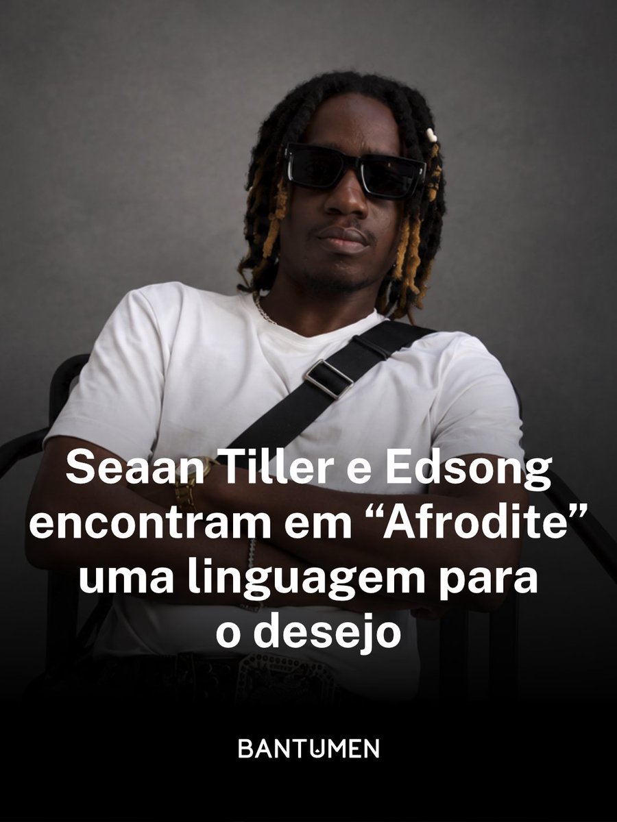 BANTUMEN's tweet photo. Em "Afrodite", o novo single lançado a 2 de outubro, Seaan Tiller junta-se a Edsong para contar uma história de atração que começa numa festa, com olhares trocados e uma ligação que vai ganhando intimidade.

🔗:https://t.co/66JTCik7JA https://t.co/o9EhH60tdm