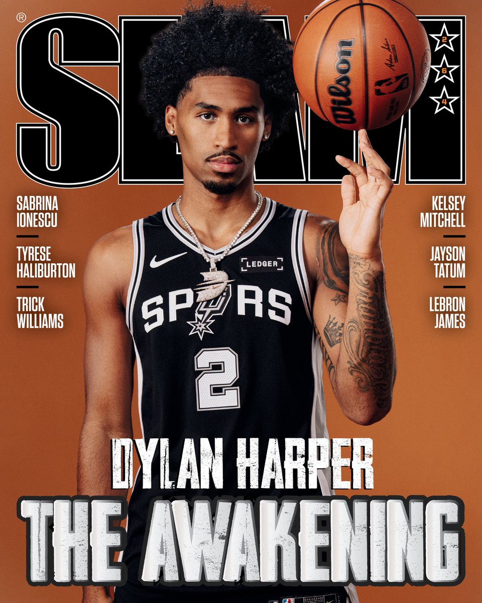 SLAMonline's tweet photo. The rook came alive on the biggest stage in the game. Get ready, Act 2’s bouta be a show. Dylan Harper for SLAM 264.

🪉: https://t.co/R4ghFtxG1K https://t.co/zjlvnGoIjJ