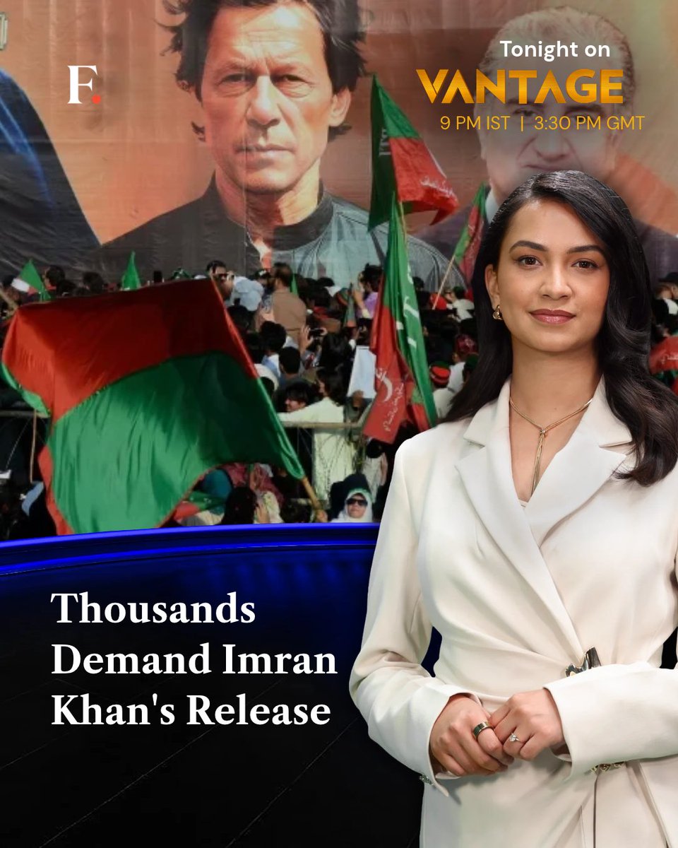 firstpost's tweet photo. Why are thousands of Imran Khan supporters marching towards Islamabad? 

Watch all the latest updates and analysis on #VantageOnFirstpost, tonight at 9 PM IST with @SaroyaHem https://t.co/lLjZrTiWv8