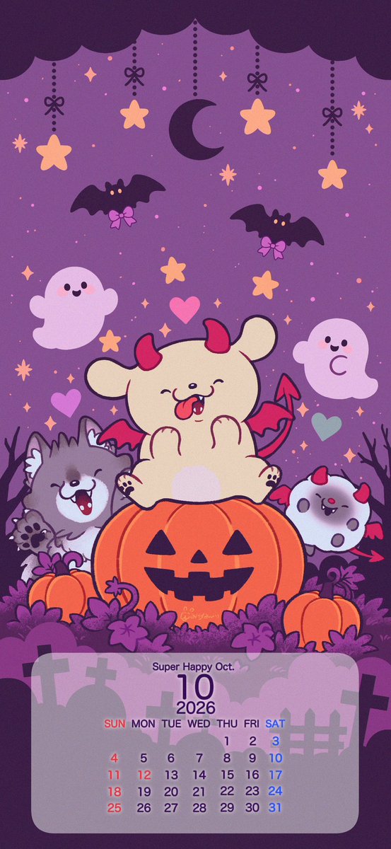 wanwanyan112's tweet photo. ･｡｡･ﾟ･｡｡･ﾟ･｡｡･ﾟ･｡｡･ﾟﾟ･｡｡･ﾟﾟ･｡｡･゜
　： ：
　✩ ：　10月のカレンダー𓂃⟡.·
　　 ✩            ⭐︎配布⭐︎
　　　　　　　　　　　　　✩ https://t.co/ZnpHiS4koY
