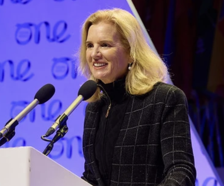 funder's tweet photo. Trump fired Kerry Kennedy from the Institute of Peace board, then bolted his name to its building. She's the Kennedy who vowed to take a pickax to his name on the Kennedy Center. For this one she brought lawyers. https://t.co/LzuuKePgr3 https://t.co/8A315Wo1j5