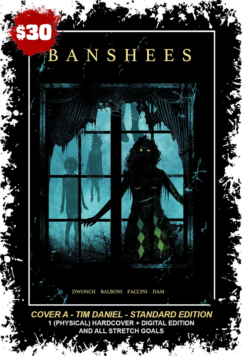 davedwonch's tweet photo. Your daily reminder that I have a @Kickstarter going for BANSHEES by me, @jessabalboni and Riccardo Faccini!

https://t.co/KRf1071LGV https://t.co/iszvWKW3Zm