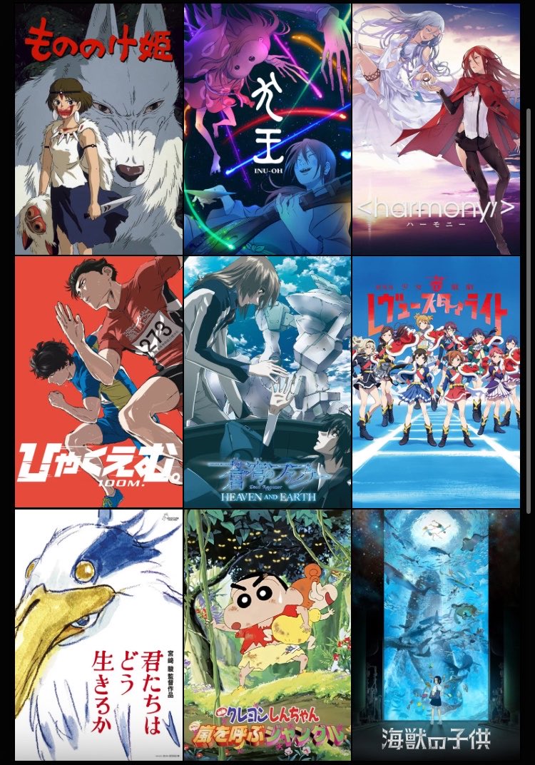 kurexxsi's tweet photo. 私を構成する9つの映画を選びました！
アニメだけ
ガンダムUCって映画じゃなくてOVAなんだ
#私を構成する9つの映画 #9Movies
https://t.co/l6To92hS7R https://t.co/XA0z1QFWNw