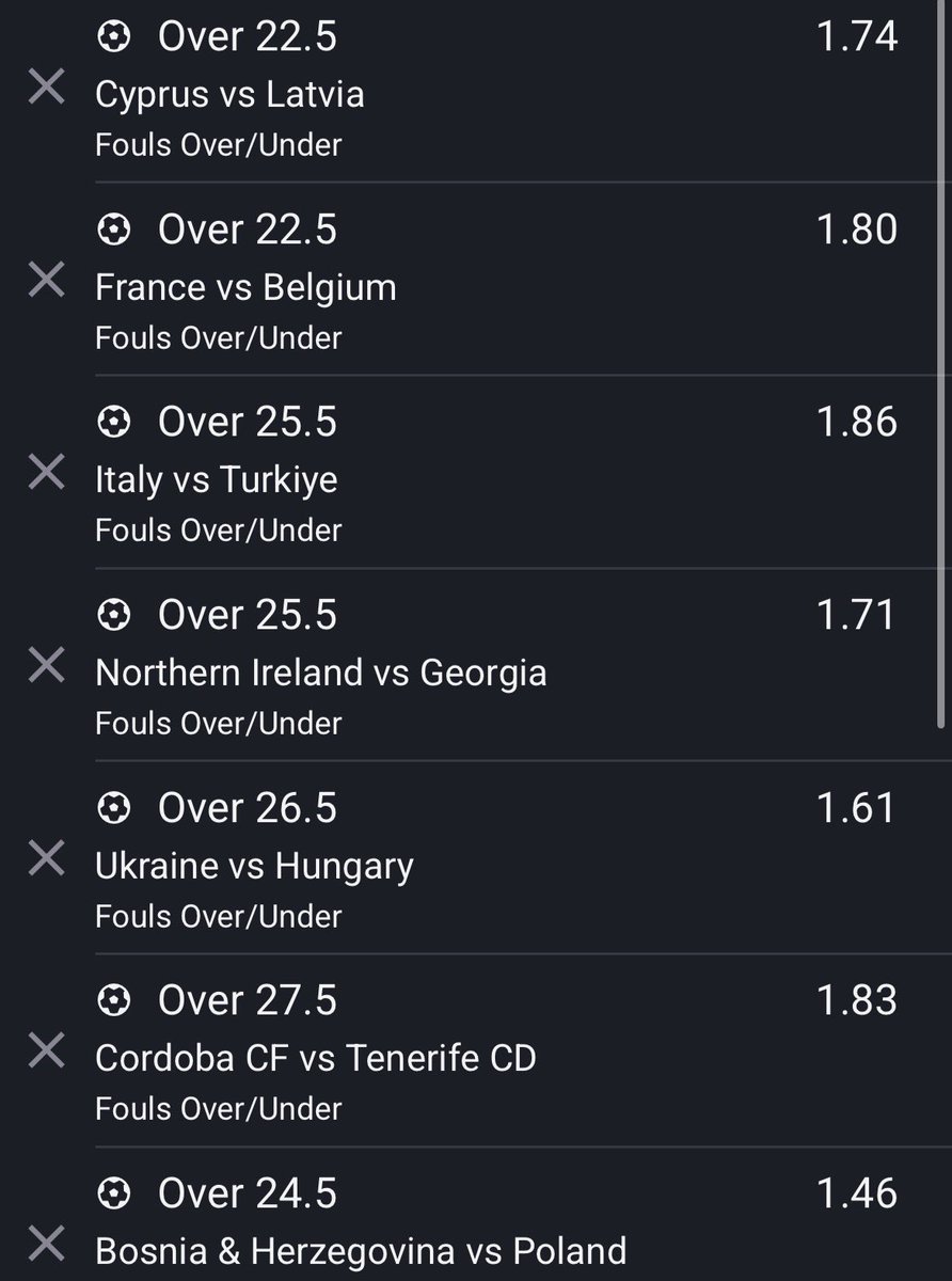 Bettips123's tweet photo. MQRERU

Over FT fouls ⚽️all today.

Stake wisely ✍🏼
#sportybet #soccer #boom #code https://t.co/59vhRcQTjH