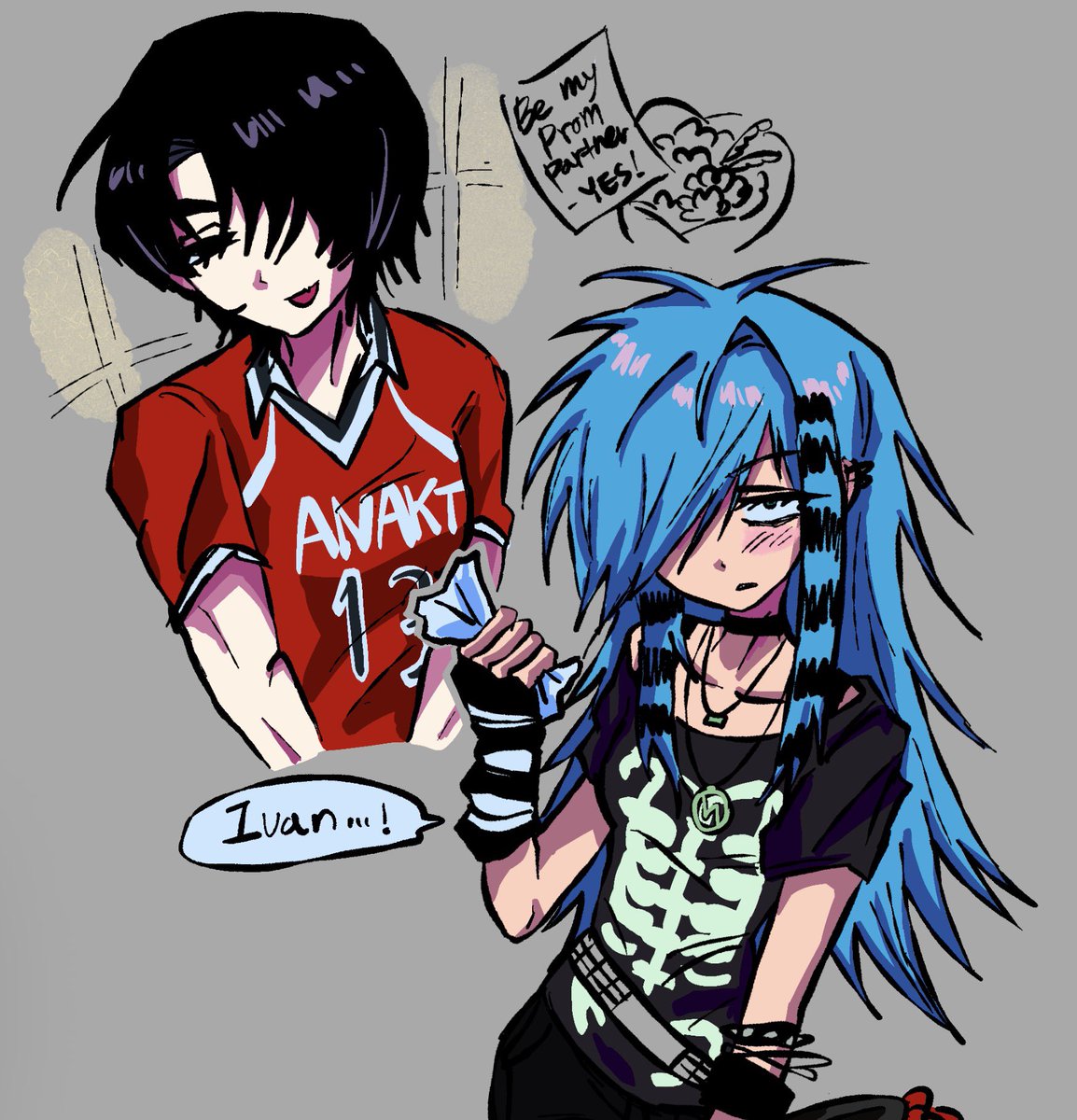 R0CK15N3V3RD13's tweet photo. #ALNST 
Warning: Genderbend ivantill (tillivan) https://t.co/uEeaLYb5i8