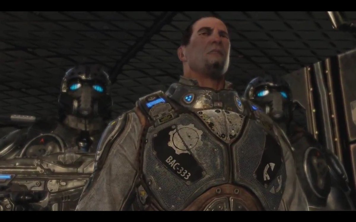 JoeysABuzzkill's tweet photo. It’s extremely funny that you can tell who are tourists of Gears of War. It’s essentially a series narrative trope that they portray bureaucrats &amp; military/government officials as incompetent assholes, pretty common among the liberal critique in 2006 during the Iraq War. https://t.co/vIADC99ebF