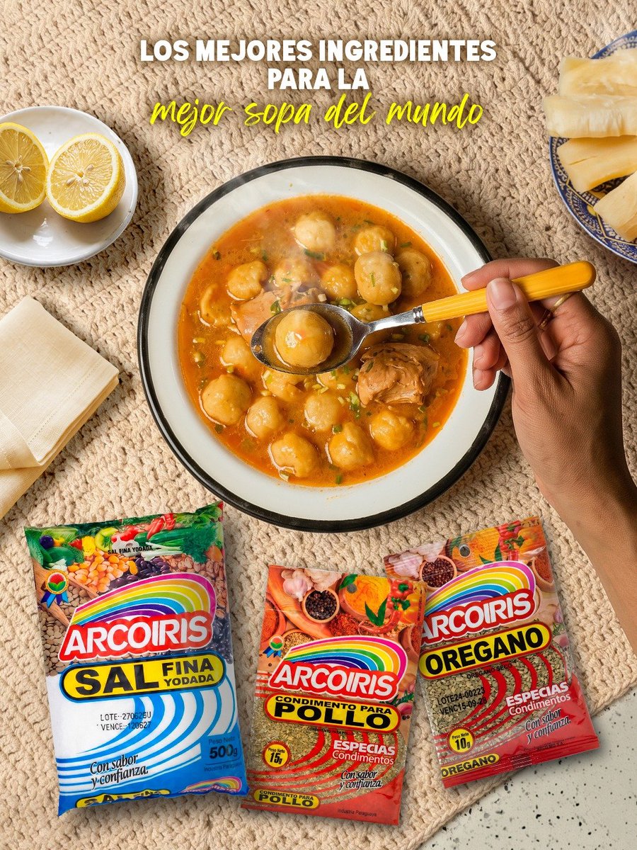 Arcoiris_Py's tweet photo. 🇵🇾🍲 Si hay algo que merece un lugar en la mesa, es nuestra sopa.
La mejor del mundo, según TasteAtlas. El vori vori, un orgullo que se disfruta en cada cucharada 🌈 https://t.co/OF0yGQW8YY