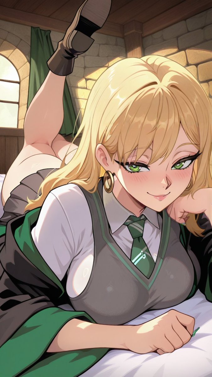 KamiYuAIThree's tweet photo. Draco Malfoy - Malfoyd (Female) 🐍⚡ | Harry Potter
#DracoMalfoy #ドラコマルフォイ #HarryPotter #ハリーポッター #Draco #Slytherin #スリザリン #AIArt #AIイラスト #HarryPotterFanArt https://t.co/PA27NCbSLB