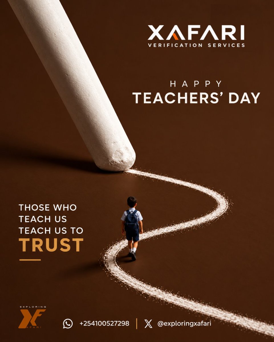 ExploringXafari's tweet photo. They taught us. https://t.co/mGtBB1rFNi