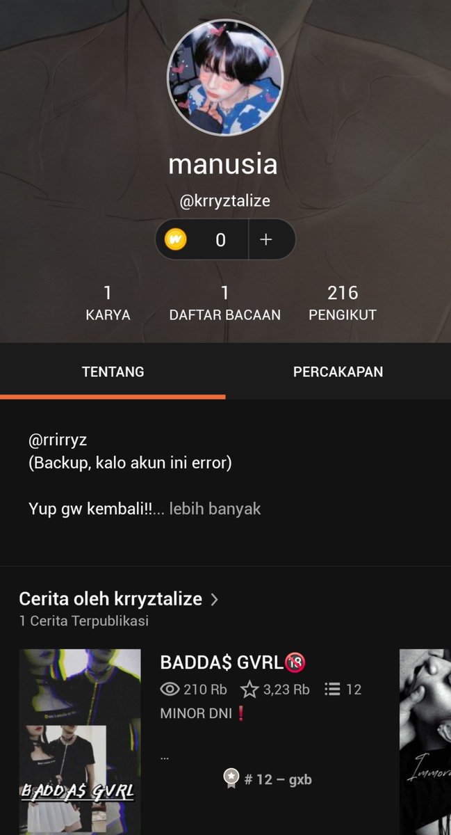 arieyzkeya's tweet photo. Hehehe hasil ngutak ngatik.... gw kelamaaan ngga sih ngga update update.... https://t.co/aA0G6pxAEz