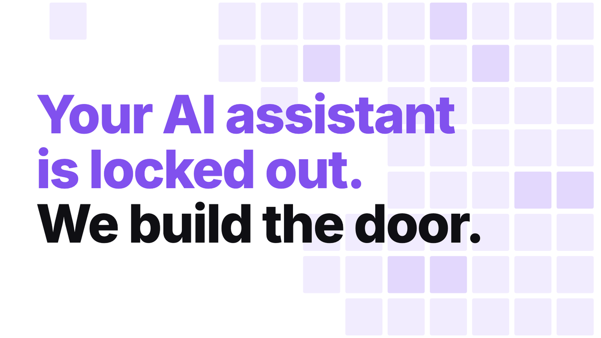 InTheoryLabs's tweet photo. Your AI assistant is locked out of your own business.

We build the door. It sees the records and tools you approve, nothing else, and it stops the moment you say so. It's running in our own shop now.

https://t.co/kOYAG2kLlZ https://t.co/Q0SEi3xvGU