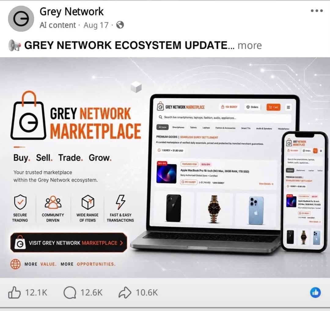 GodBestenergy's tweet photo. Grey Network remain leading layer 1 Blockchain trending now. I love the project for there transparent. They even allow us to promote ourselves. This give massive opportunity to community.. 
NODES_SOCIOFI_MARKET PLACE_ STAKING. Real utilities stand. Rubi x Grey Netweokt 🔥 💸 🚀 https://t.co/sFpAvmMv2V