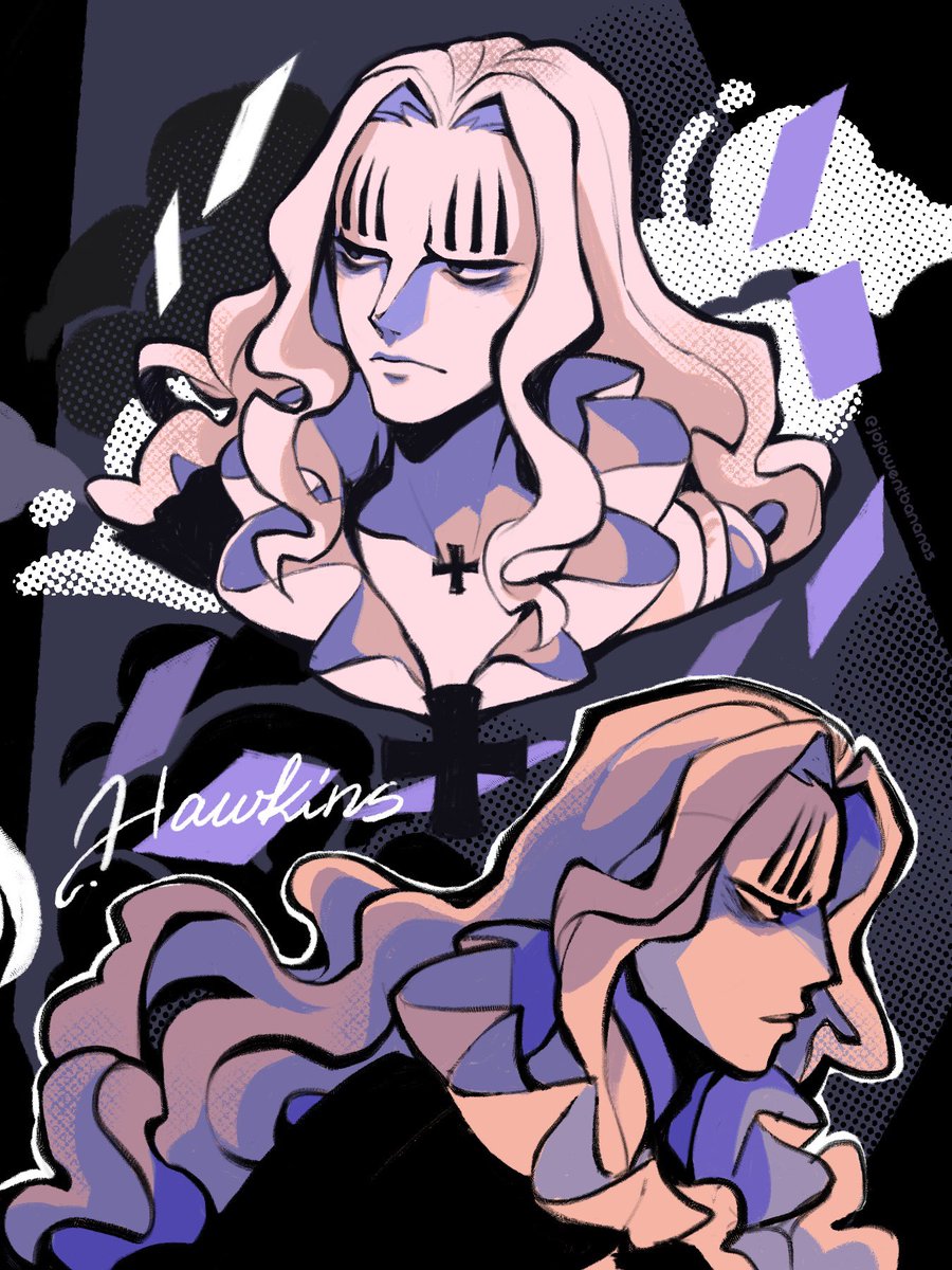 JoJoWentBananas's tweet photo. Tall blonde and gorgeous ✨
Yes, I have a type. Yes, I will draw more of them.

(From left to right: Alucard from Castlevania, Dietrich from Fire Emblem Fortune’s Weave and Basil Hawkins from One Piece) https://t.co/iJMNonq0gB