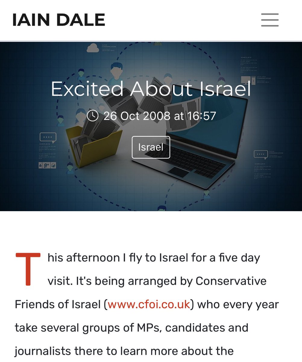 StevePowers_'s tweet photo. 🚨Iain Dale got paid by Israel in 2008😵‍💫😵‍💫😵‍💫 https://t.co/16tuXU3CeU