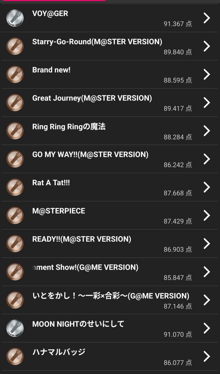 Cabbage5400's tweet photo. 今日は28曲位で終了とする
もう少し歌うまになりたいなー https://t.co/emHhWGoc2J
