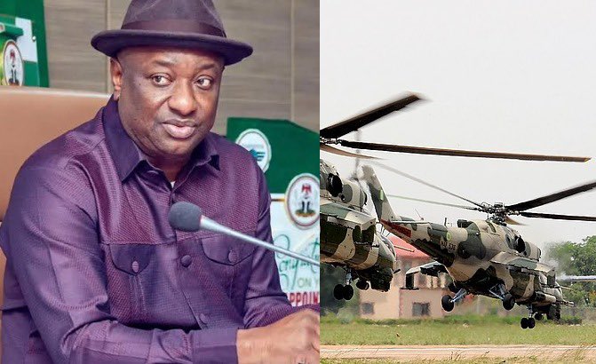 ala_nso's tweet photo. Breaking news 🚨: Aviation minister Confirms 25 Passengers And 7 Crew Members On Board Nigeria Air Force Aircraft That Crashed In Ondo! 

We urge the police to secure this site immediately because of Yoruba people skull mining skills. https://t.co/ocLHmCzDxi