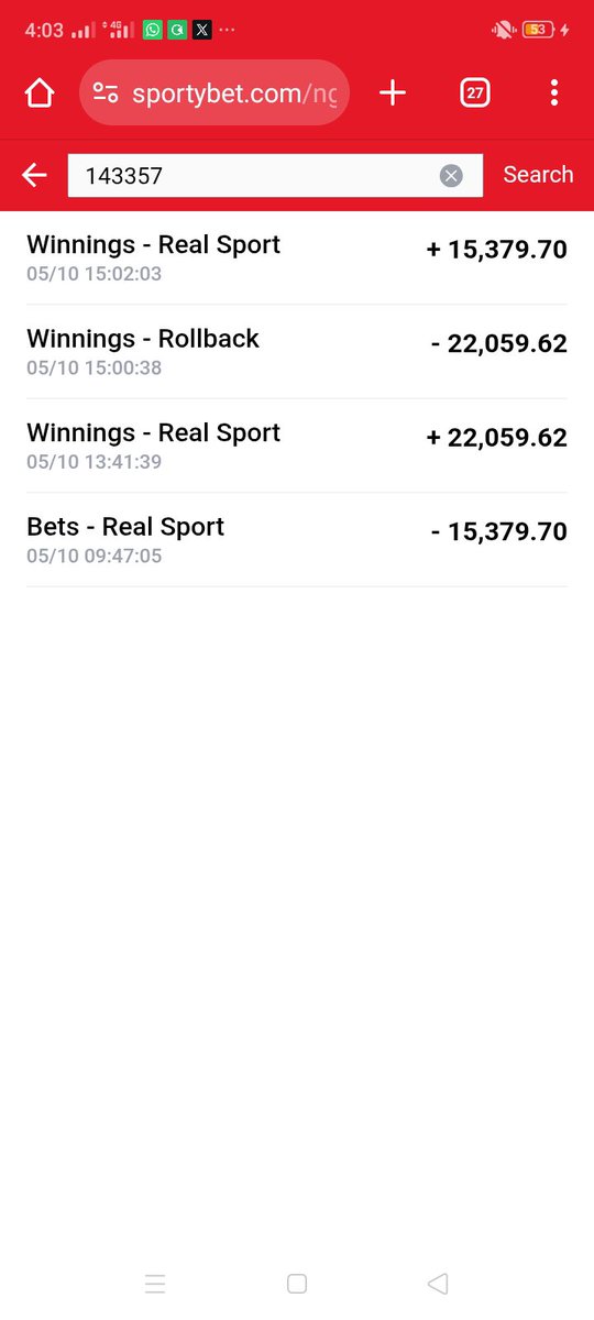 Jaidwestern99's tweet photo. @Afc_saks1 @Mrbankstips Pls can you kindly help out @SportyBet deducted my winnings from the @Mrbankstips you posted today 😭😭😭 https://t.co/OiZi2CF7Tx