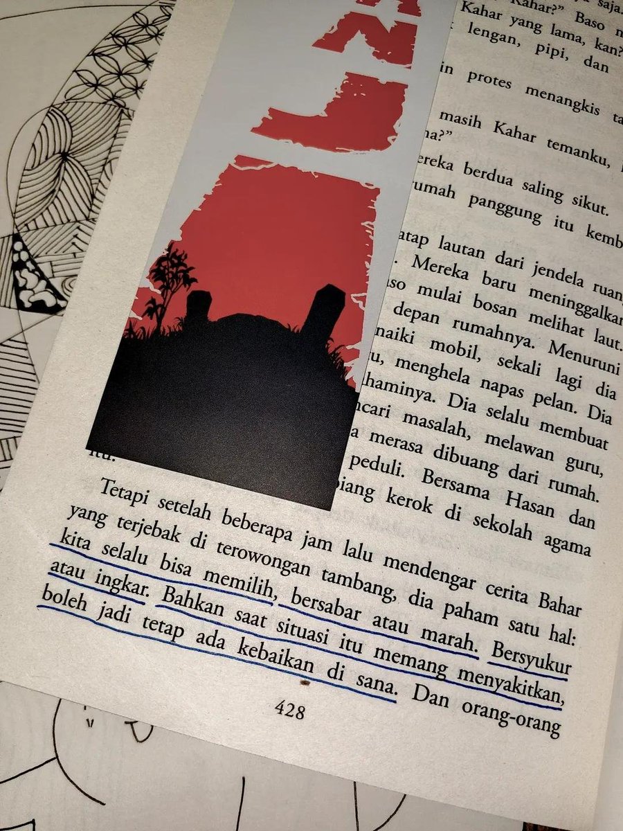 naadhiroh_'s tweet photo. lama gabaca buku. semoga besok besok balik rajin lagiiiiiii

tere liye - janji

ini novel dengan pelajaran hidup terbanyak yang pernah aku baca. bener bener belajar jadi orang baik setelah baca novel ini

Link : https://t.co/YHN9p6c7od https://t.co/W7TTgN3FfF