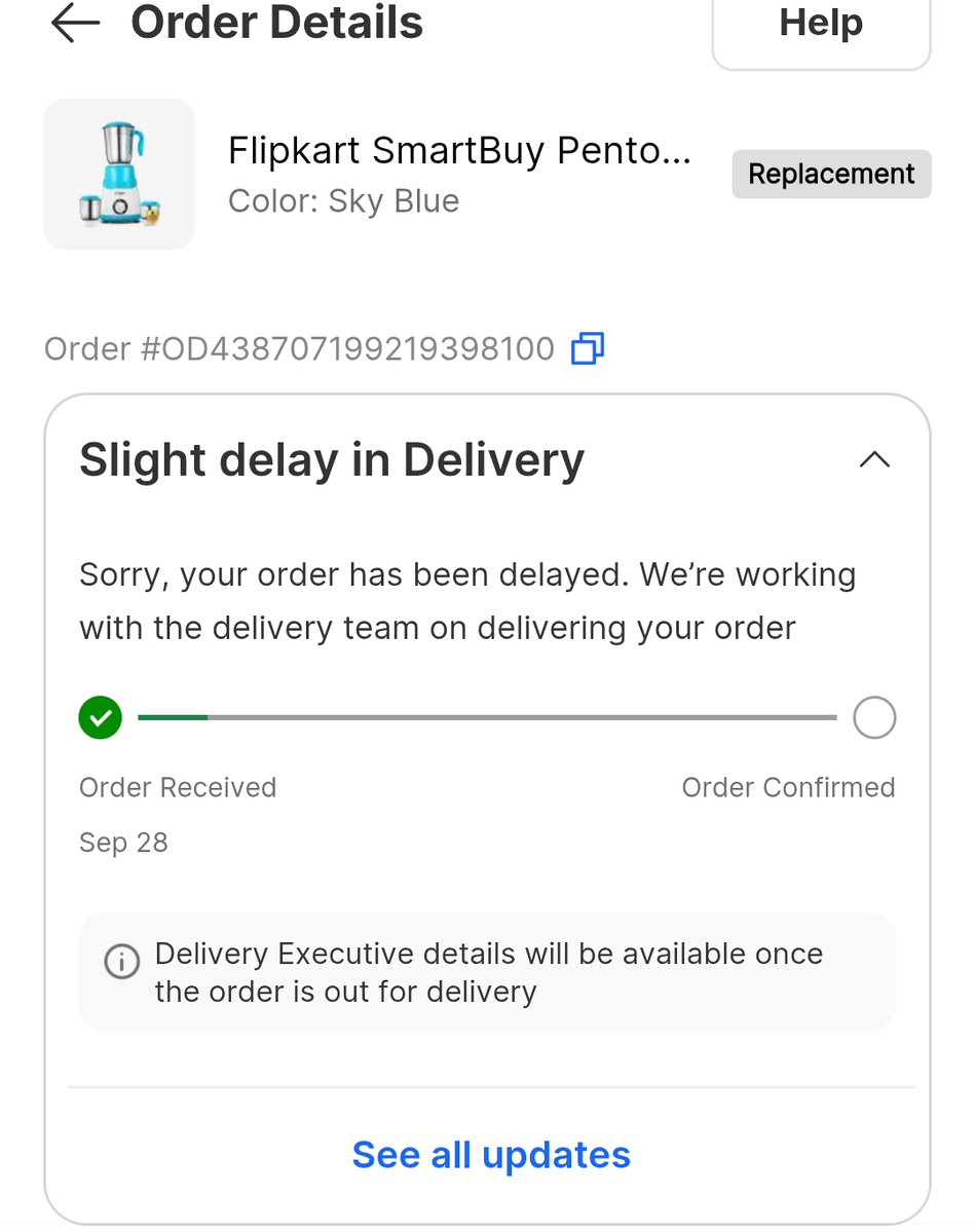 ayushpathak27's tweet photo. I ordered a mixer-grinder from Flipkart and received it on the 28th Sep , but it was defective. I initiated a return request on the 30th, yet for the past five days no one call me and receive my no customer,they have merely been sending tech for maint @Flipkart @flipkartsupport https://t.co/YIDpMBzoS3
