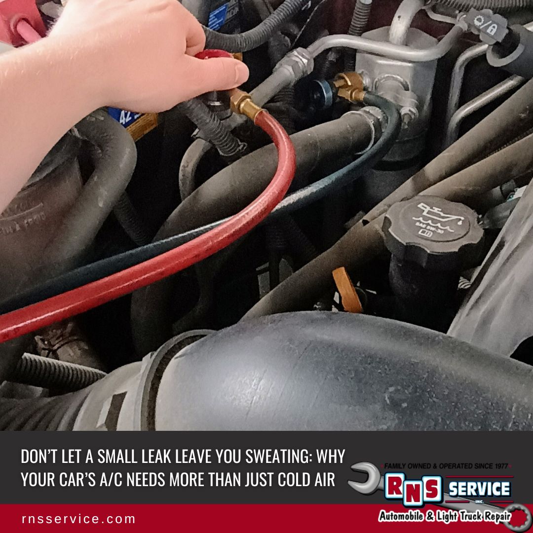 RNSAutoService's tweet photo. Keep your car cool this summer with expert air conditioning maintenance tips from RNS Service in Orrville, OH. Learn how refrigerant and oil levels impact your A/C system and avoid costly compressor damage. #autorepair #Orrville https://t.co/nhZKhS1htC https://t.co/M2F47QBQRa