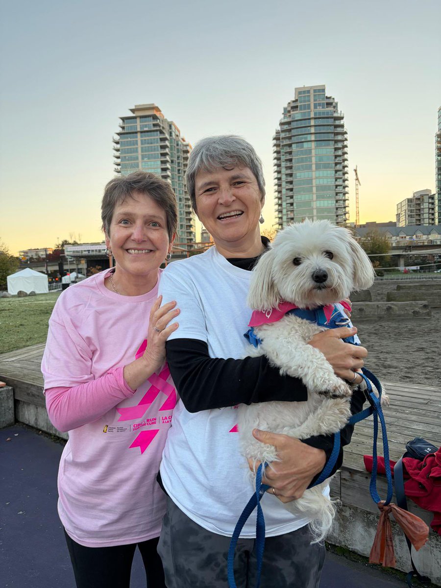 clopezcorrea's tweet photo. A day I’ll never forg💗

More than 4,000 people gathered in #Vancouver for #CIBCRunForTheCure united by community, #research &amp; hope 🎀

As a #breastcancer patient &amp; now part of the @cancersociety this was deeply personal.

Thank you to everyone who showed up 💕

#cancer #CCS https://t.co/twnUUjxQyI