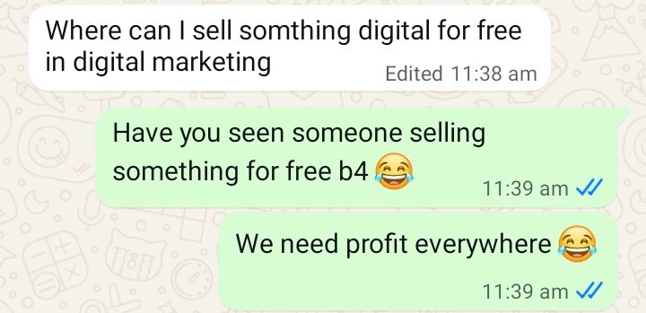 90s_Sage's tweet photo. Bro wanted to just sell his 120 days of digital hustle for free 😭 https://t.co/ZklrqWDjmY