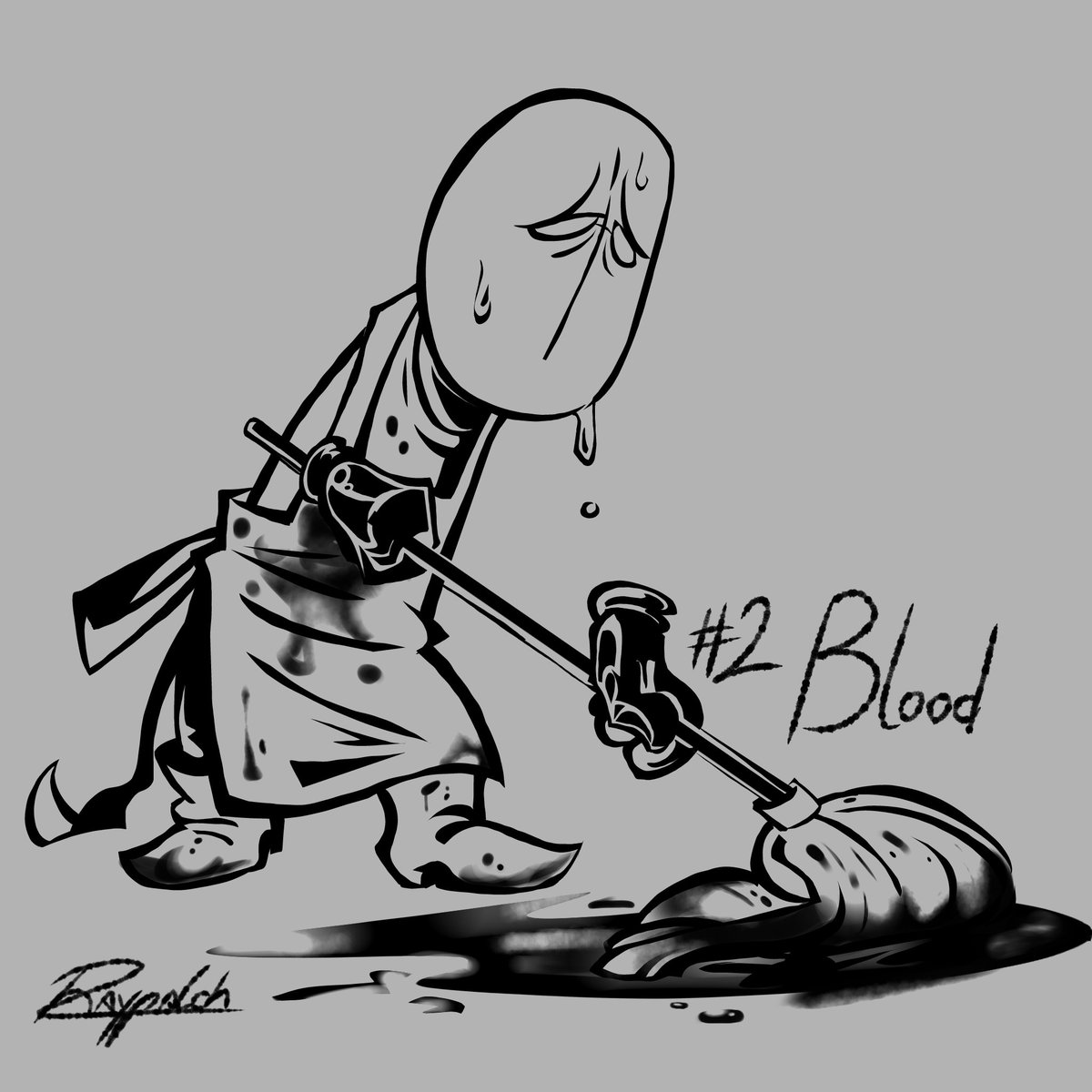 theRaypalch's tweet photo. Day 2 - Blood

This didn't change much from the original one aside from the proportions! Doing the lineart with the lasso tool have been doing things to my art I never thought where possible
I'll try to do day 5 still todayyy, i'll try my best
#madcomtober2026 #madnesscombat https://t.co/fAK9ksIGdM