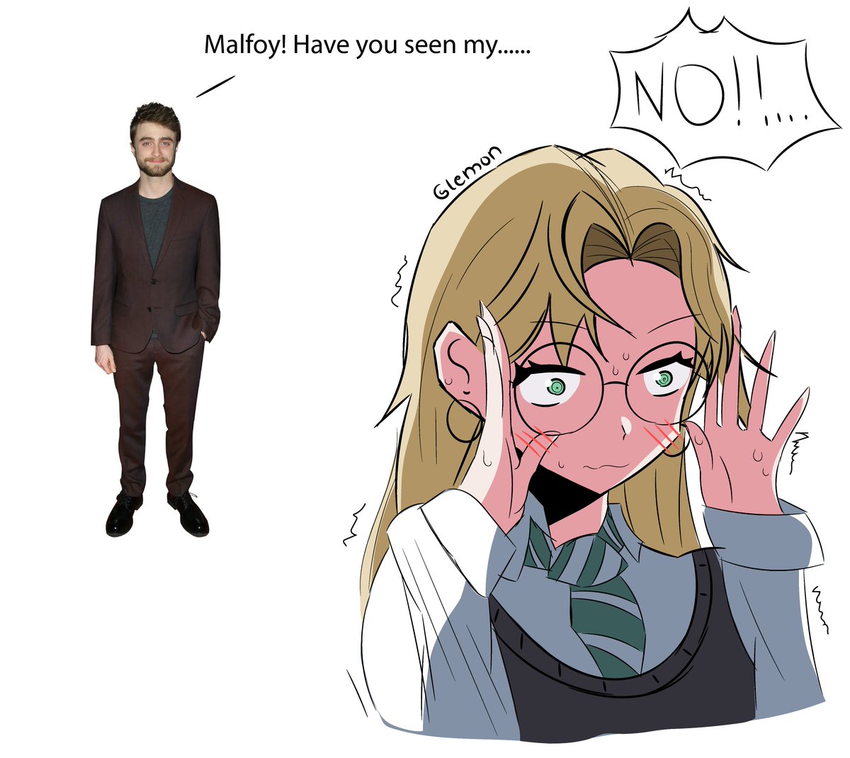 Lemonmyman's tweet photo. #malfoid #malfoy rendered version https://t.co/LmvbioHj7m