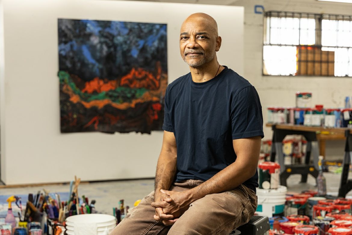 UCLAchancellor's tweet photo. Congrats to @UCLAarts professor Rodney McMillian on being named a 2026 MacArthur Fellow. His practice explores history, culture and American life, offering new ways to understand our world. This is a remarkable recognition of his creative vision. https://t.co/0pGOLBLa6g https://t.co/8KxSJw684w