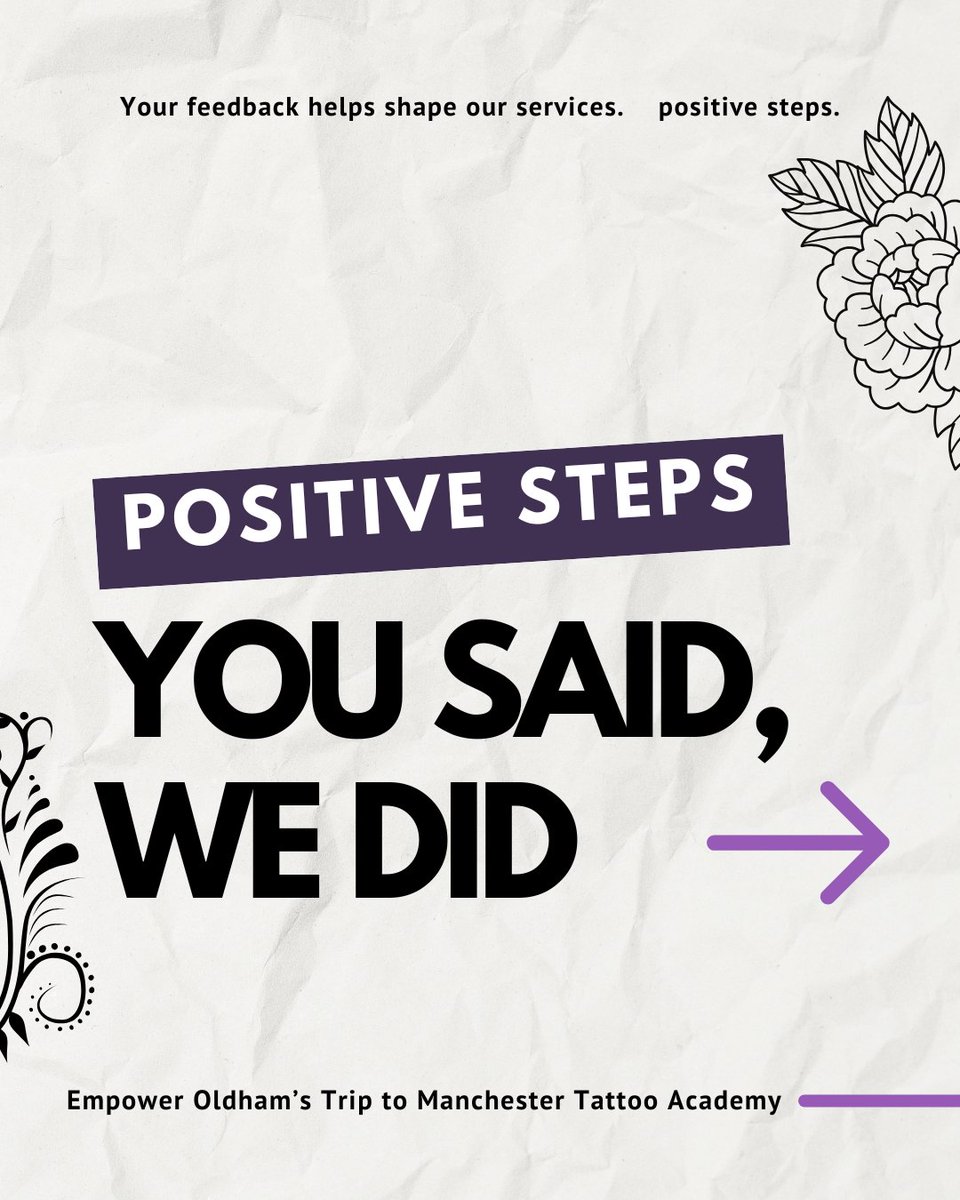 PositiveSteps's tweet photo. Young people’s ideas and interests are helping us create opportunities that are meaningful to them. 💜 Listening to what they want to explore means we can connect them with new experiences that support their goals and future aspirations. ✨

#YouSaidWeDid https://t.co/2Rx3FFDXcd