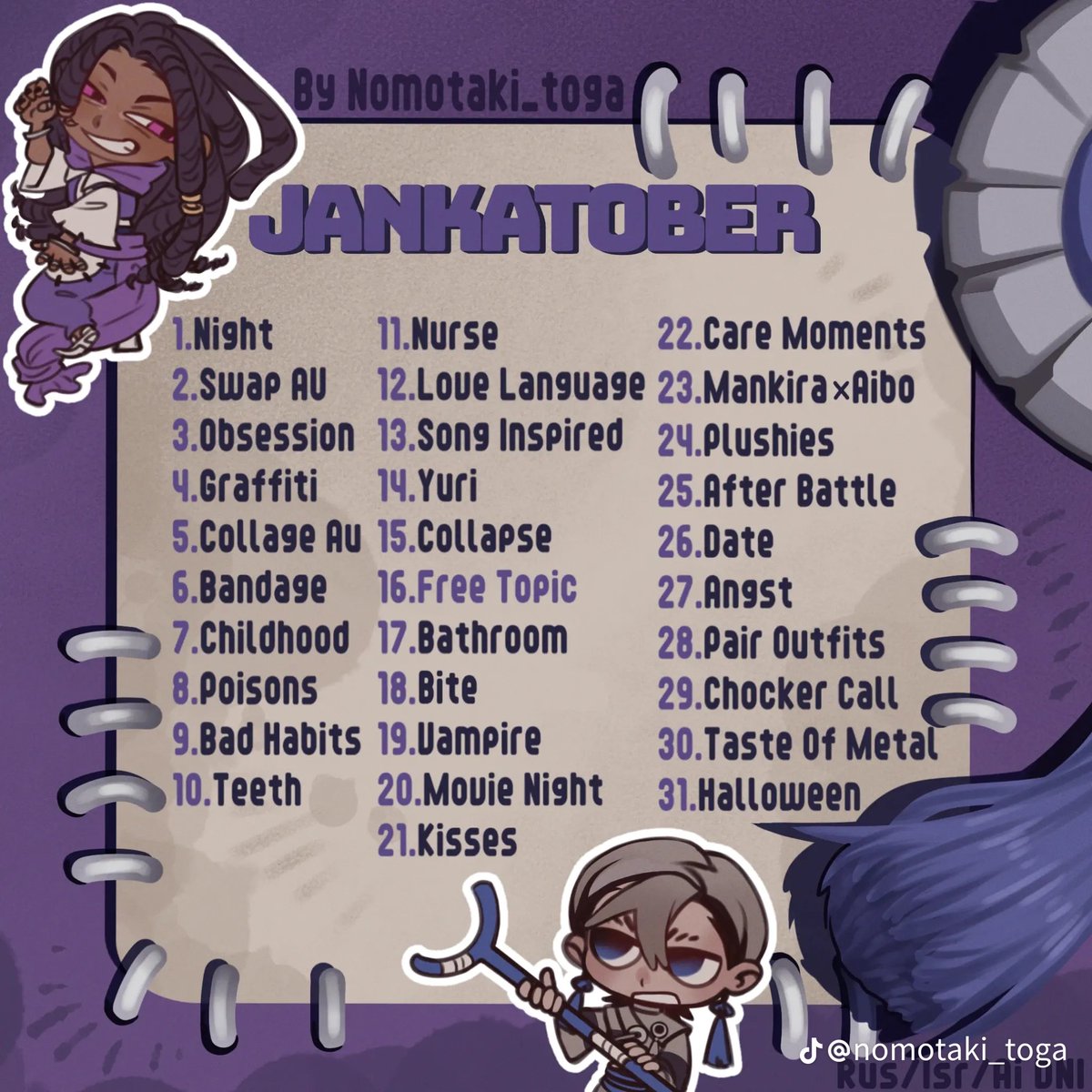 Sealylight's tweet photo. Jankatober day 5 and 6 https://t.co/62ppKAISNt
