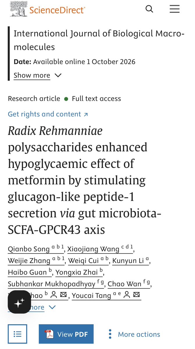 drsubha007's tweet photo. 🎉✨Excited to share our collaborative research (#Antidiabetic) work published in International Journal of Biological Macromolecules (IF: 8.7, Q1), #Elsevier.
Read the full paper: https://t.co/uBwdlFNAeo
#CNRM @CUHKSBS @CUHKMedicine @CUHKofficial #TCM #Polysaccharide #MedSci https://t.co/BBy2dhr5uE