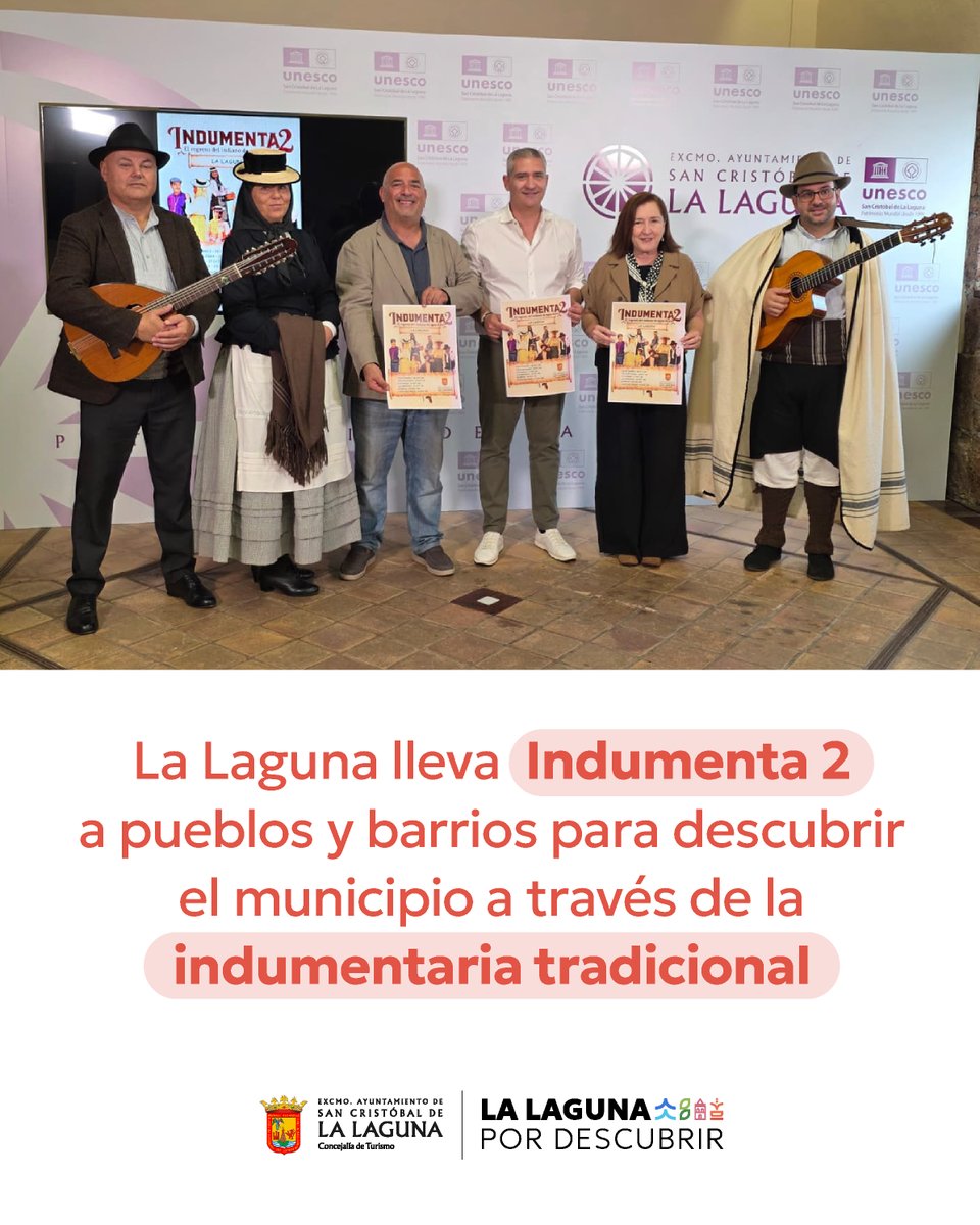 Turismo_LL's tweet photo. ¡Regresa Indumenta! ✨

Desde la Concejalía de Turismo hemos puesto en marcha Indumenta 2, ‘El regreso del indiano de agua dulce’, una nueva etapa de este proyecto que recorrerá pueblos y barrios del municipio 👏 https://t.co/Juqc7N8tEB
