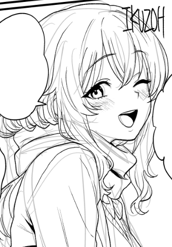 iku_zoh's tweet photo. 今日からチビチビ描きます！ https://t.co/ebeW3kcEax