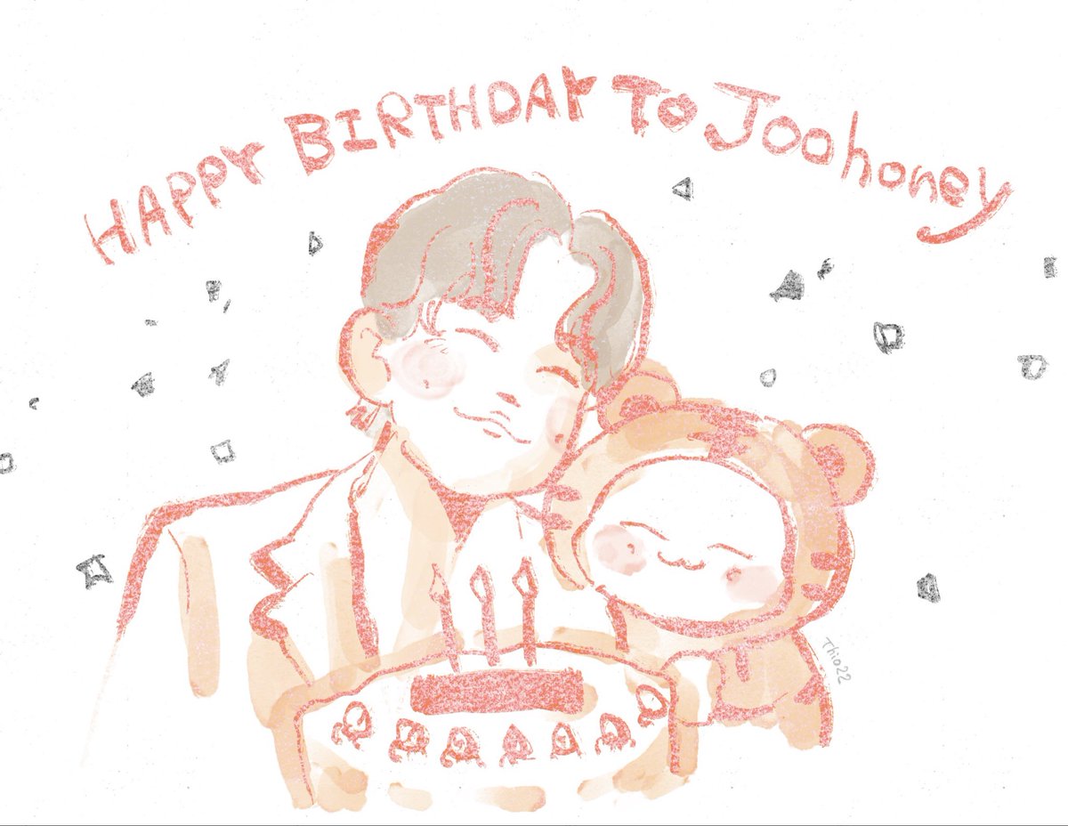 Thio22_art's tweet photo. ジュホンさん、
お誕生日おめでとう‼︎!🎂🎉
#HBDtoJOOHONEY
#MONSTAX
#JOOHONEY https://t.co/zCJFHSR4aQ