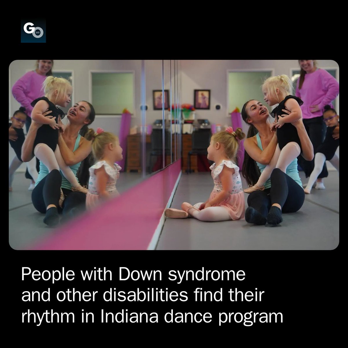 GoGuideLV's tweet photo. People with Down syndrome and other disabilities find their rhythm in Indiana dance program https://t.co/DbX6PgdTt1 https://t.co/PR6UHHA2fA