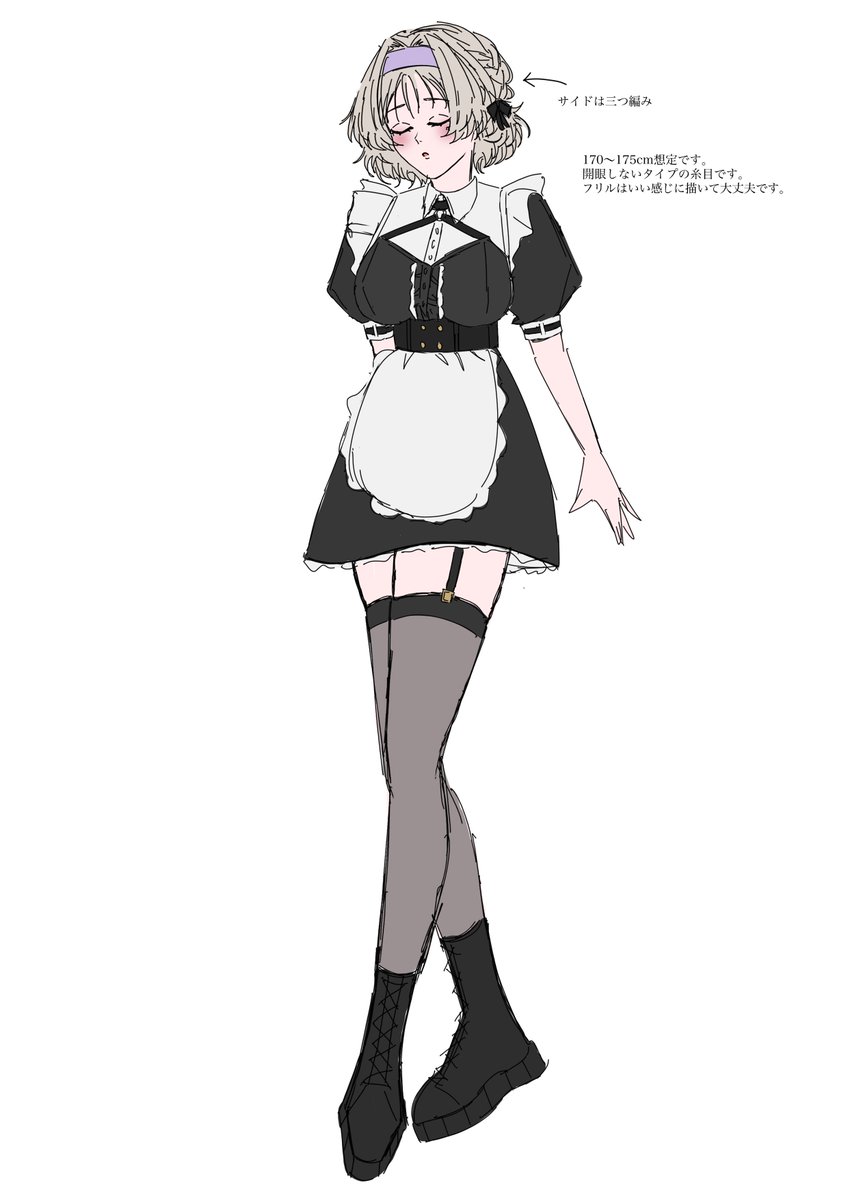 TRPGsnshow__'s tweet photo. 山椒は7番のキャラデザでした〜っ‼️
皆のメイド見れて、幸…❣️
ありがとうございました…🎶

#誰デザの里メイド編 https://t.co/d1ZalZfmG1
