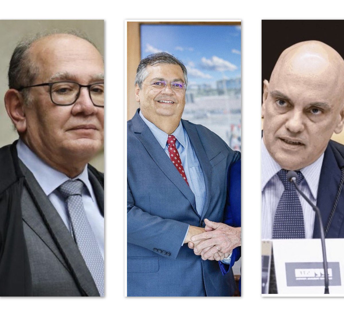 Pri_usabr1's tweet photo. O STF ESTÁ COM MEDO.

Segundo a Folha, ministros da Corte já veem risco concreto de impeachment no primeiro semestre de 2027 e avaliam buscar diálogo com parlamentares “moderados” do PL.

Hoje, seriam 49 votos. Faltam 5. A conta chegou ao Supremo. https://t.co/ob0FizQcVM