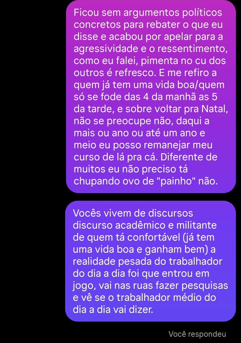 Sampodero1's tweet photo. @conservacomenta Eu hj de um + minhas respostas https://t.co/cb8Bb0QCWP