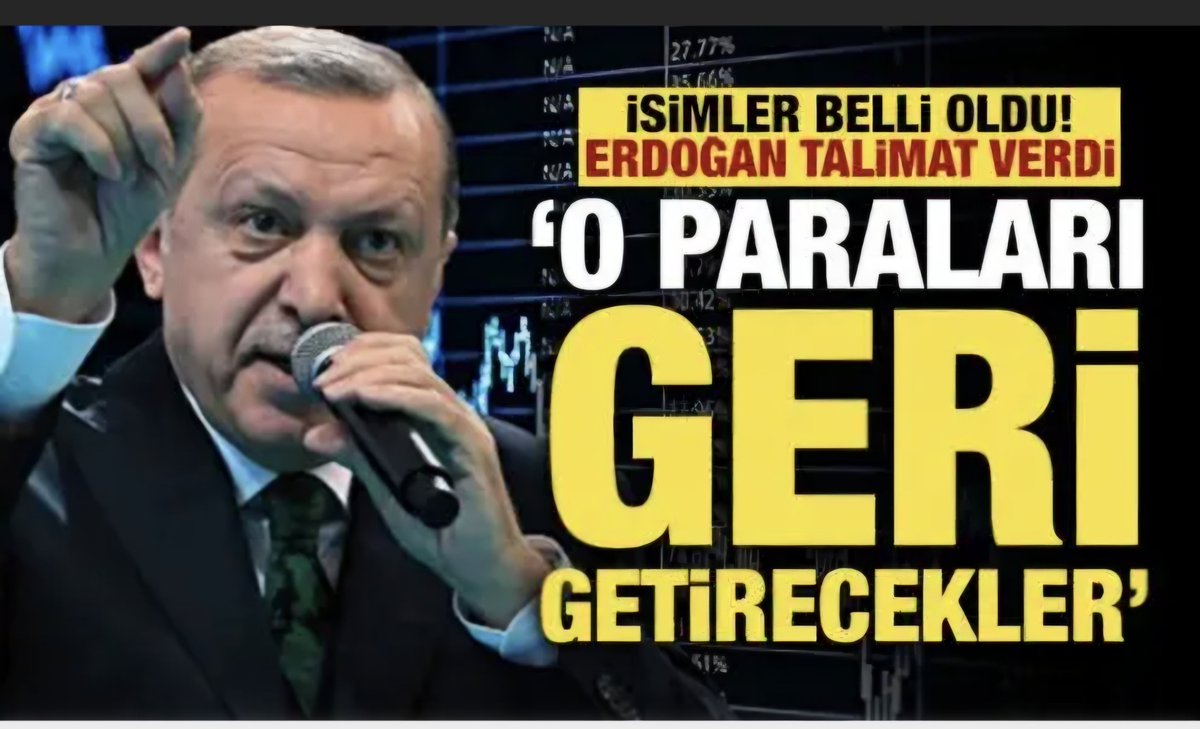 mehmetdemirtr's tweet photo. Sayın Cumhurbaşkanı fon konusunda kararlı. 

O paraları alacak ve mağdur olan varsa onlara verecek. 

Daha sonrada bu organizasyona bulaşanlardan hesap soracak. 

Şimdi bunu fırsata çevirelim; tüm muhalefet ve iktidar partisi bir araya gelsin ve kim belediyeler aracılığıyla çaldıysa, kim iktidar gücünü kullanarak çaldıysa o paraları hırsızlardan alalım, hırsızları da partiden, siyasetten, memuriyetten atalım...

Türkkiyede genel bir temizlik yapalım. 

@RTErdogan @dbdevletbahceli @eczozgurozel @iyiparti @DEMGenelMerkezi