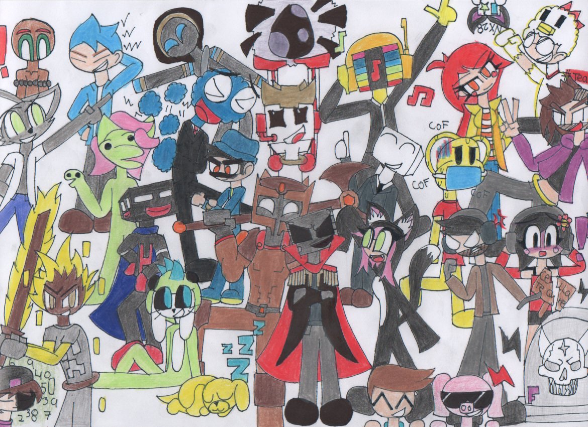 Toast_Raider's tweet photo. Con el anuncio de #elitecraft4 provecho para repostear el primer dibujo que subí en esta plataforma, recuerdo que me cree un Twitter solo para tener más cercanía con mis youtubers favoritos

Que buenos recuerdos :S
@EliteCraftSMP #Elitecraft https://t.co/TmLWKpuwB3