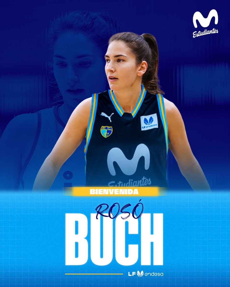 basketlover's tweet photo. 💣¡Bomba en la #LigaFemeninaEndesa!

Rosó Buch llega a @MovistarEstu para sumar veteranía al equipo madrileño https://t.co/4eObOpJKJG