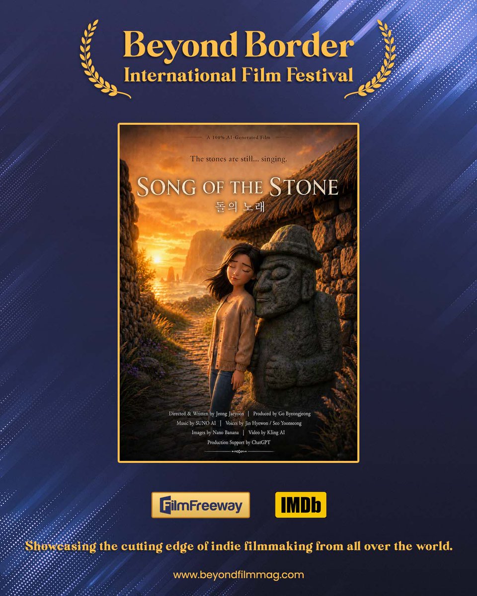 beyondborderiff's tweet photo. S23 official entry 🎬 - "Song of the Stone" directed by Jaeyoon Jeong.

#bbiff https://t.co/cBB063xPXx