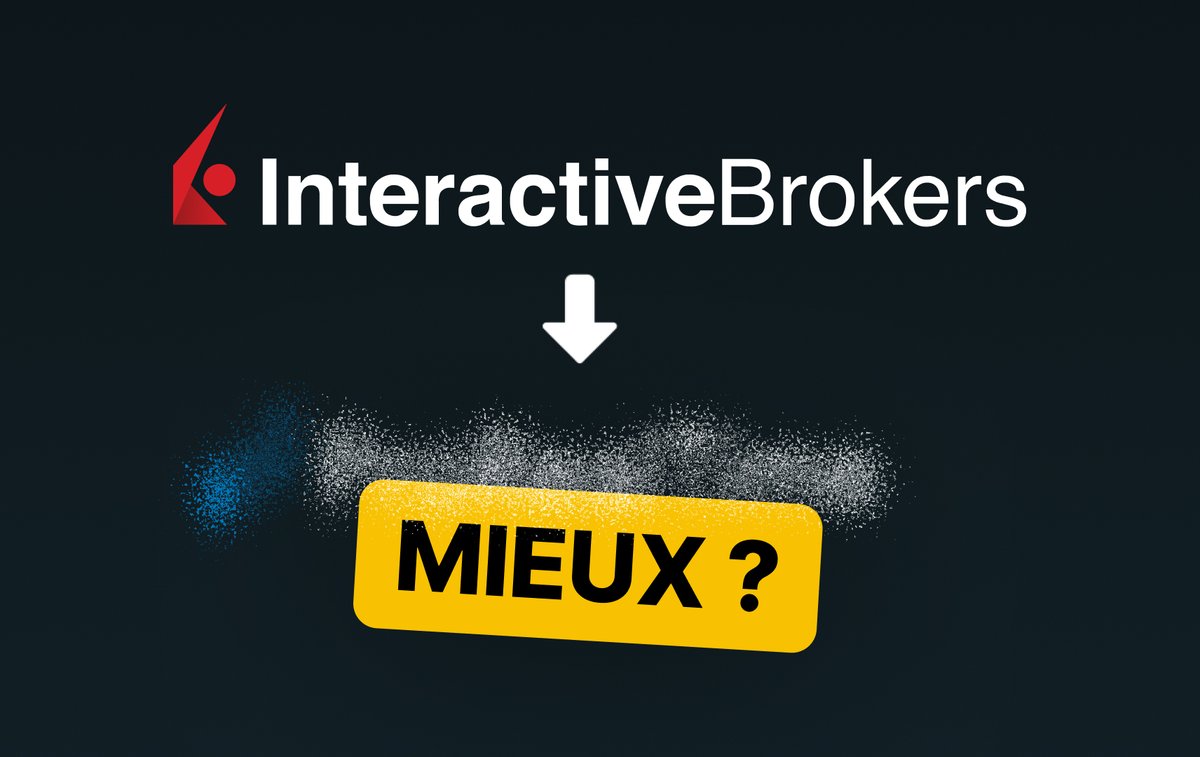 AxelPariss's tweet photo. Client chez Interactive Brokers ? Faites ça ! 🤩

IBKR c'est un super courtier : frais les plus bas, accès à toutes les places de marchés solide, fonctionnalités puissantes, etc...

Mais il a 2 vraies limites :
1. Déclarer ses revenus
IB = courtier étranger... donc formulaires à remplir, dividendes à reporter, plus ou moins-values à calculer vous-même.

2. Le support client
En anglais avec des réponses parfois lentes ou à côté de la question (et via leur système de ticketing...).

👉 La solution : garder votre compte IBKR, mais le rattacher à un introducing broker.
En l'occurrence @ProRealTimeFR 💪

Ce qui ne change pas :
→le portail client (vous restez client d'IB avec son appli mobile, logiciel et portail web)
→vos titres et vos espèces, toujours conservés chez Interactive Brokers

Ce que vous y gagnez :
→ un support client en français, par téléphone, avec un conseiller dédié
→ une assistance en partage d'écran si vous êtes bloqué
→le logiciel ProRealTime Complete offert, sans limite de durée (24 €/mois normalement)
→ une licence https://t.co/30LgT7JJDA multi-courtiers offerte (199 €/an) pour calculer plus-values, dividendes et intérêts, et n'avoir plus qu'à les reporter sur le site des impôts

Et les frais ?
Habituellement, un introducing broker ajoute sa marge par-dessus celle d'IBKR.
Ici, les frais viennent d'être baissés pour être au plus proche d'IB en direct !
→ actions US : à partir de 1 $ (comme IB en direct)
→ actions européennes : à partir de 1 € (moins cher que les 3/4€ de chez IB en direct).

👉 Découvrir tout ça en détail dans ma dernière vidéo : https://t.co/MYzllMlfBh

Passez par ce lien pour activer l'offre (Le rattachement se fait en 2 min) : 
https://t.co/O0n5YnaPmx

--
Je suis en collaboration commerciale avec Interactive Brokers et ProRealTime.